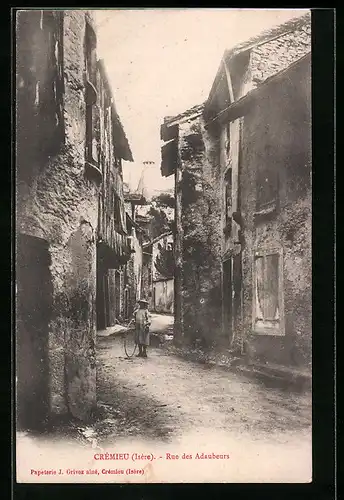 AK Crémieu, Rue des Adaubeurs