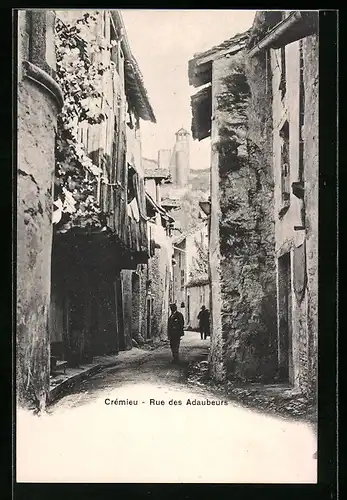 AK Crémieu, Rue des Adaubeurs