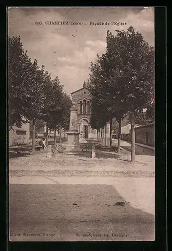 AK Champier, Facade de l`Eglise