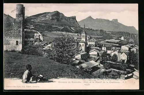 AK Claix, Panorama et le Massif de la Chartreuse