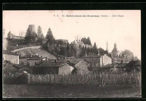 AK Saint-Jean-de-Bournay, Côté Ouest, Panorama