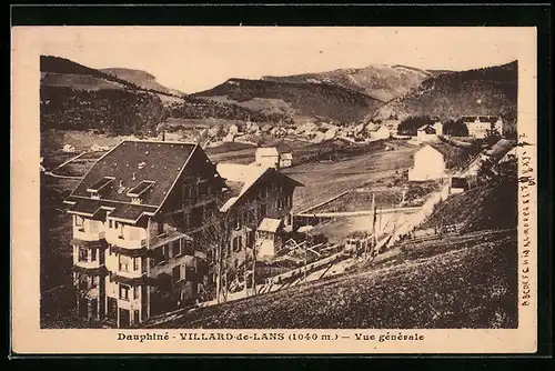 AK Villard-de-Lans, Vue générale