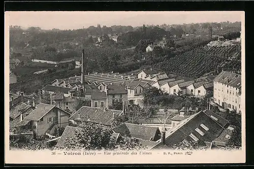 AK Voiron, Vue générale des Usines