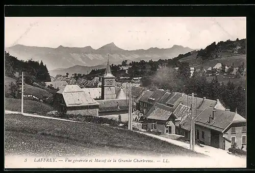 AK Laffrey, Vue générale et Massif de la Grande Chartreuse