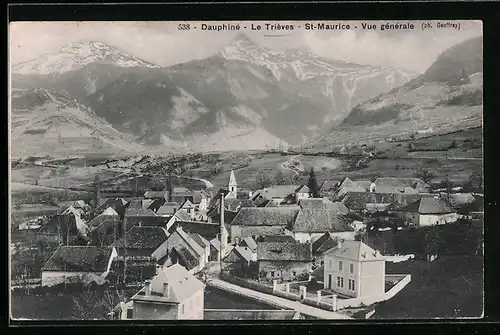 AK Le Trièves-St-Maurice, Vue générale