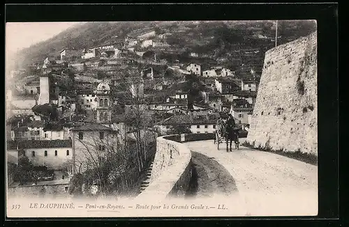 AK Pont-en-Royans, Route pour les Grands Goule`s