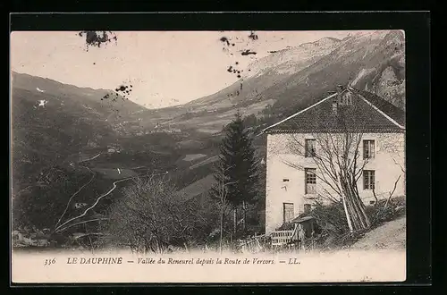 AK Reneurel, Vallée du Reneurel depuis la Route de Vercors