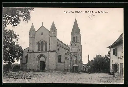 AK Saint-André-le-Gaz, L`Église
