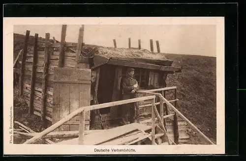 AK Deutsche Verbandshütte, Schützengraben