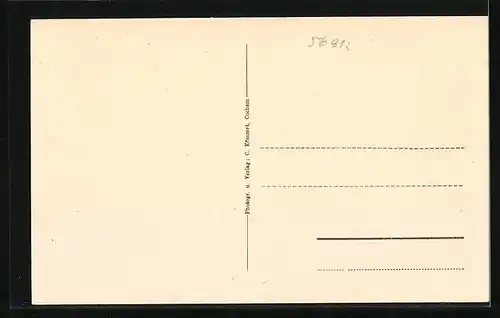 AK Cond a. d. Mosel, Innenansicht der Brixiade