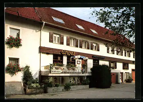 AK Sasbach-Obersasbach, Gasthof-Pension Engel