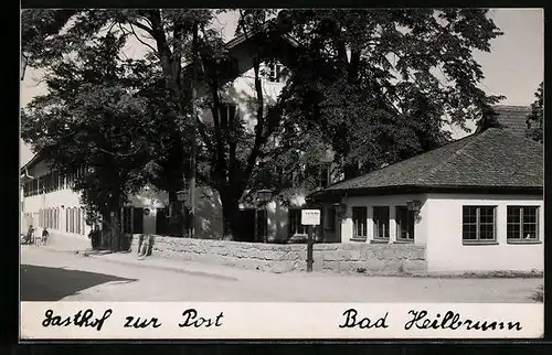 AK Bad Heilbrunn, Gasthof zur Post