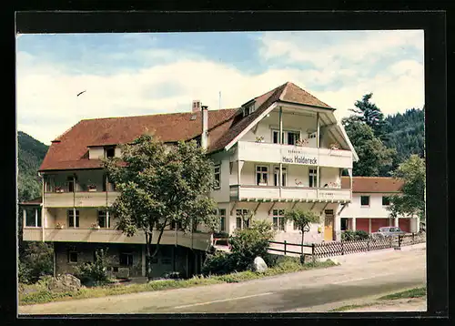 AK Forbach i. Murgtal, Erholungsheim Haus Holdereck