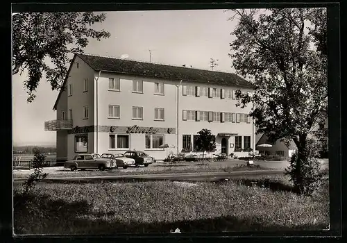 AK Spielberg b. Freudenstadt, Gasthof zur Linde, Bes. Fr. Burghardt