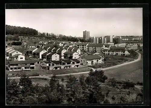AK Tübingen-Wanne, Wohnhäuser im Ortsteil Wanne