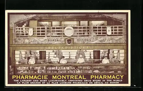 AK Montreal, Pharmacy, Apotheke