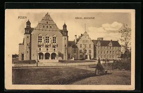 AK Posen, Königliche Akademie