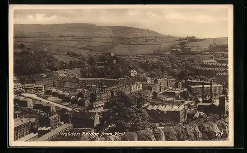 AK Hebden Bridge, Hebden Bridge from West