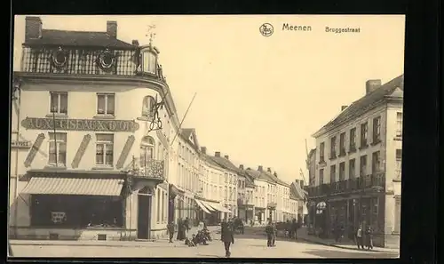 AK Meenen, Blick in die Bruggestraat