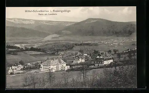 AK Schreiberhau i. Rgb., Partie am Lenzheim