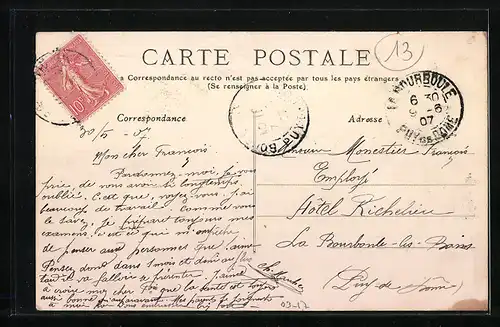 AK Messeix, Un Coin du Bourg