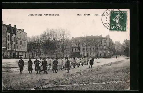 AK Riom, Place Desaix