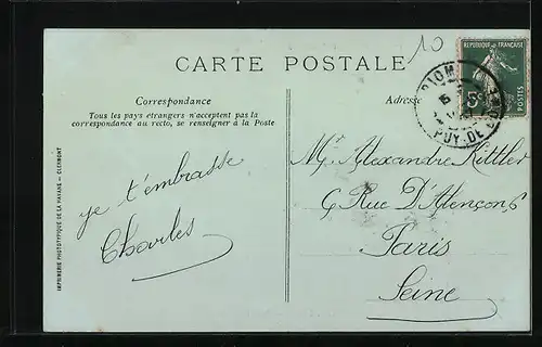 AK Riom, Rue du Commerce