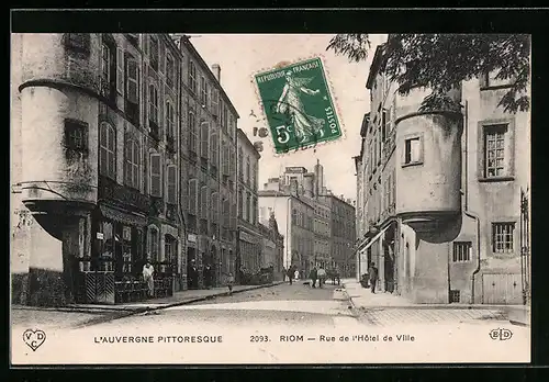 AK Riom, Rue de l`Hotel de Ville