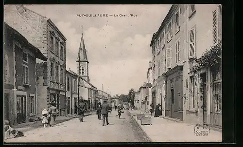 AK Puy-Guillaume, La Grand`Rue