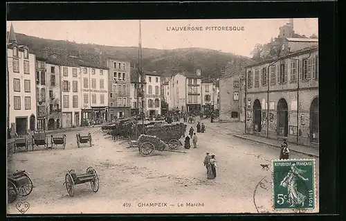 AK Champeix, Le Marché
