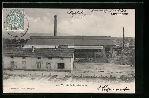 AK Puy-Guillaume, Verrerie