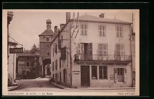 AK Chateldon, La Poste