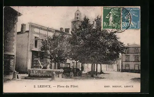AK Lezoux, Place du Pilori