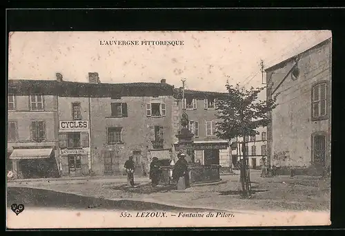 AK Lezoux, Fontaine du Pilori