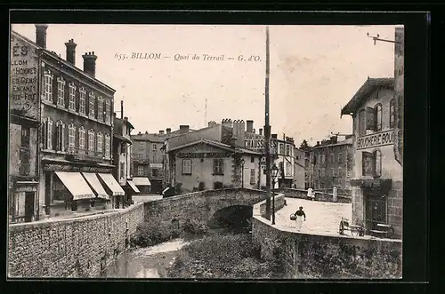 AK Billom, Quai du Terrail