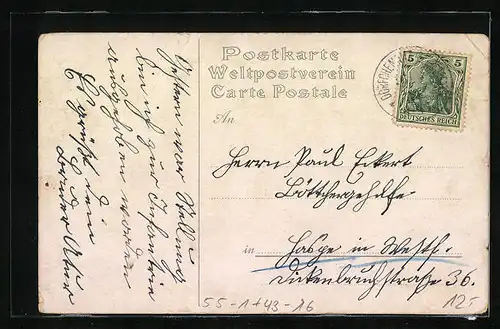 AK Musterung mit Damen, Der Traum eines Unteroffiziers