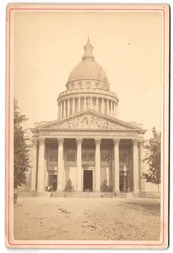 Fotografie A. Hautecouer, Paris, Ansicht Paris, vue de Pantheon