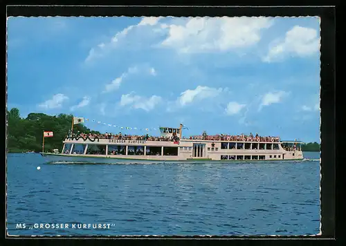 AK Berlin, MS Grosser Kurfürst, Stern und Kreisschiffahrt
