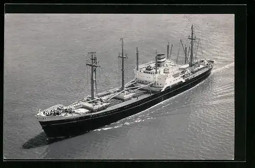 AK Handelsschiff MV Kloosterdyk auf glatter See