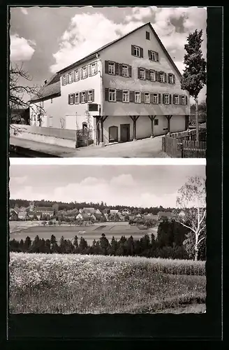 AK Zwerenberg b. Calw, Gasthof und Pension zum Lamm