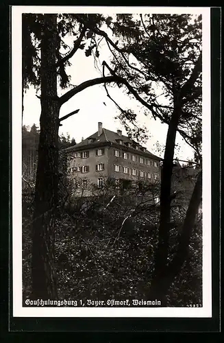 AK Weismain i. Bayer. Ostmark, Gauschulungsburg im Grünen