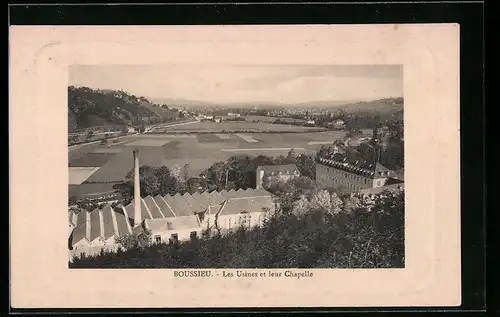 AK Boussieu, Les Usines et leur Chapelle