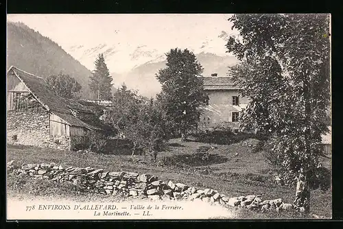 AK Allevard, Vallée de la Ferrière, La Martinette