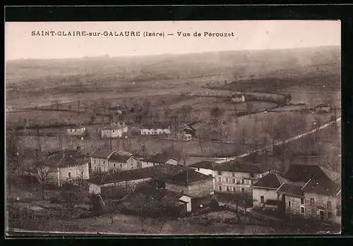 AK Saint-Claire-sur-Galaure, Vue de Pérouzet