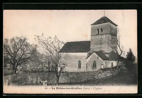 AK La Balme-les-Grottes, L`Eglise
