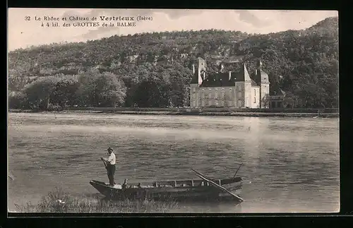 AK Vertieux, Le Rhône et Château