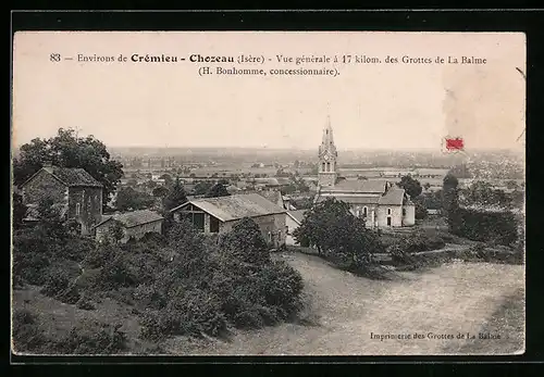 AK Crémieu-Chozeau, Vue générale