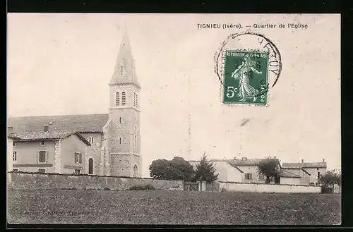 AK Tignieu, Quartier de l`Eglise