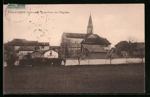 AK Salagnon, Quartier de l`Eglise