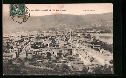 AK Les Roches-de-Condrieu, Vue Generale